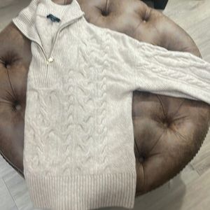 Small JCrew quarter zip sweater.